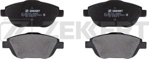Тормозные колодки Zekkert передние для Citroen C3 II 2009-2016. Артикул BS-2157