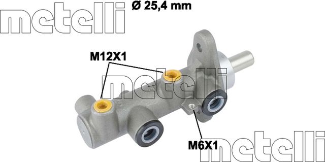 Тормозной цилиндр главный Metelli для Kia Sportage II 2004-2010. Артикул 05-0818