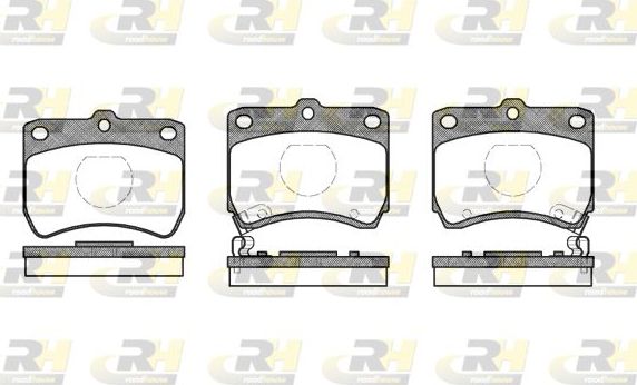 Тормозные колодки RoadHouse. Артикул 2271.02