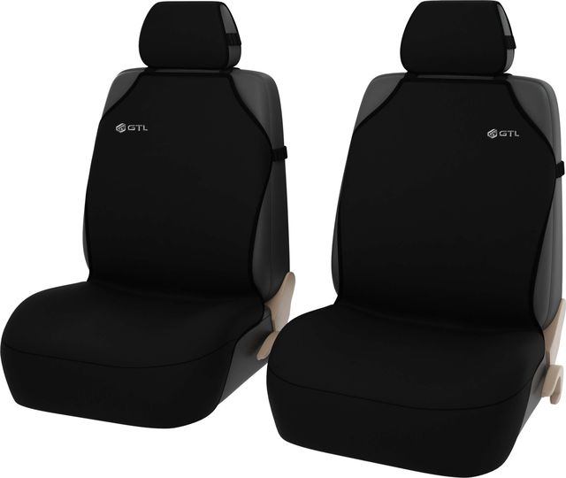 Чехлы-майки универсальные PSV GTL Start Front на сидения, цвет Черный. Артикул 126255