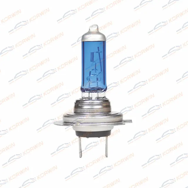 Лампа накаливания галогенная (H7 12V 55W PX26d SUPER WHITE) (Korwin). Артикул KWYN0001