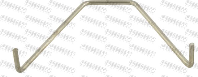 ПРУЖИНА ПРИЖИМНАЯ ТОРМОЗНЫХ КОЛОДОК Febest. Артикул 1203-001R