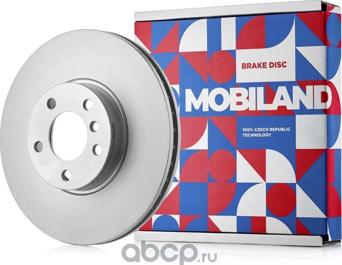 Диск тормозной передний вентилируемый D332мм BMW X5 (E70), X5 (F15), X6 (E71, E7 (Mobiland). Артикул 416109461