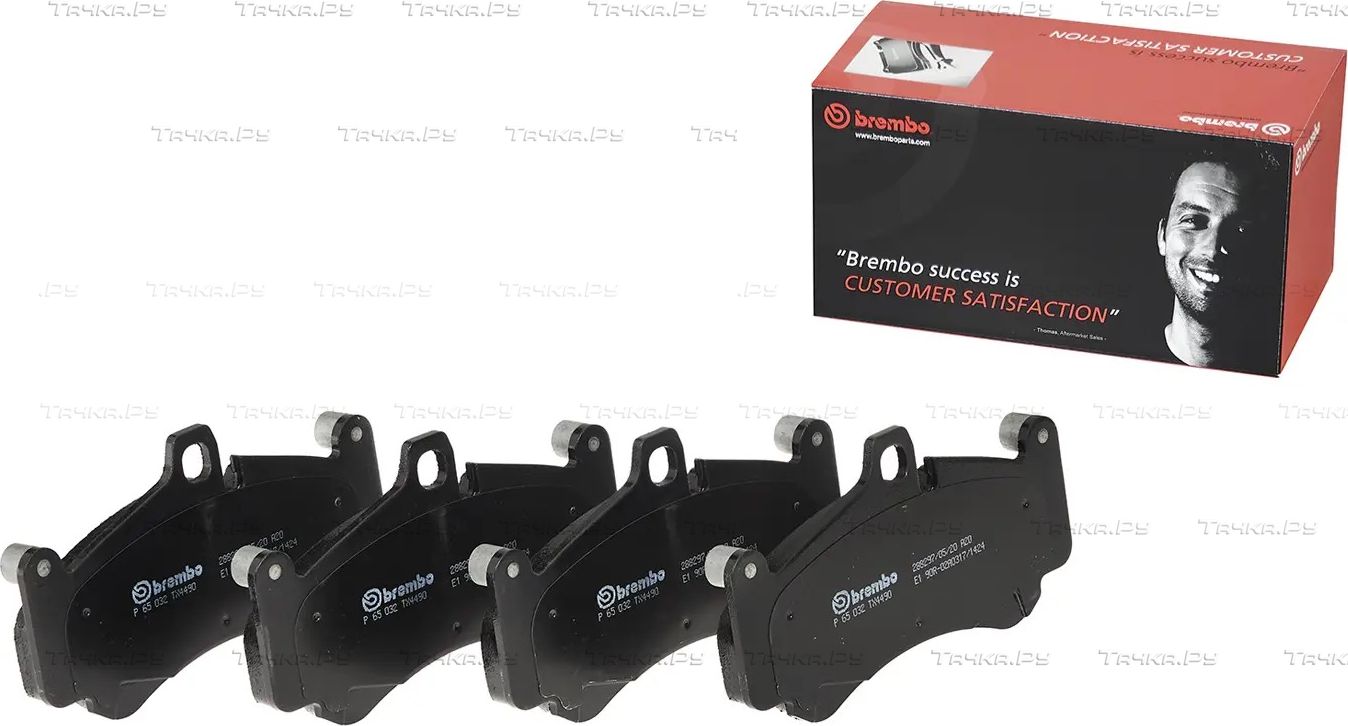 Тормозные колодки Brembo PRIME LINE передние для Porsche 911 VI (997) 2006-2012. Артикул P 65 032