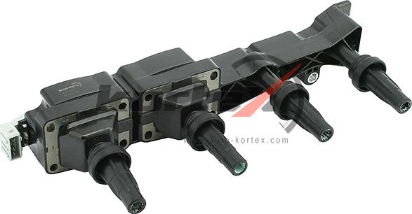 Катушка зажигания PEUGEOT/CITROEN C4 04-/307 00- 1.6I SC 2024 (Kortex). Артикул KIC127