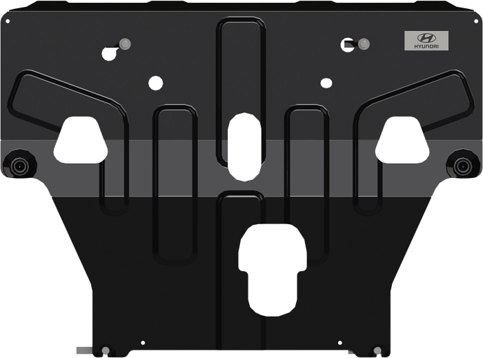 Защита Шериф (2 мм) для картера и КПП Kia K5 2020-2026. Артикул 11.4408 V1
