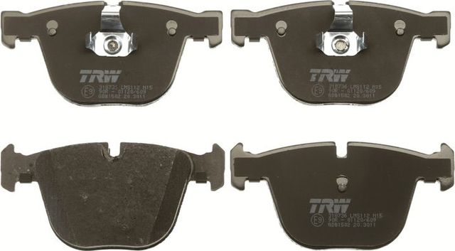 Тормозные колодки TRW COTEC задние для BMW 1 I (E82/E88) 2011-2012. Артикул GDB1502