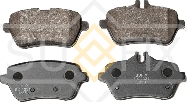 Колодки тормозные дисковые | зад прав/лев | (Sufix). Артикул SX-1331