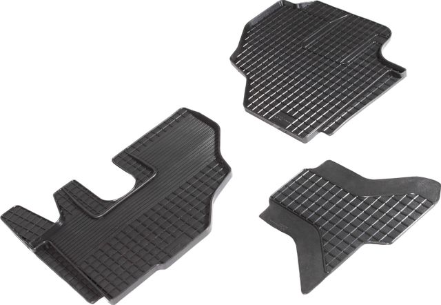 Коврики резиновые Seintex с узором сетка для салона Jaс N56 2014-2026. Артикул 95585