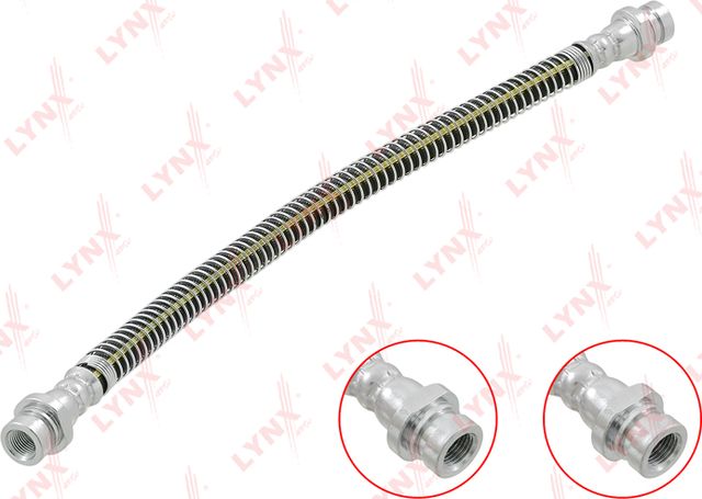 Тормозной шланг LYNXauto передний правый/левый внутренний для Hyundai Sonata II 1991-1993. Артикул BL-3853