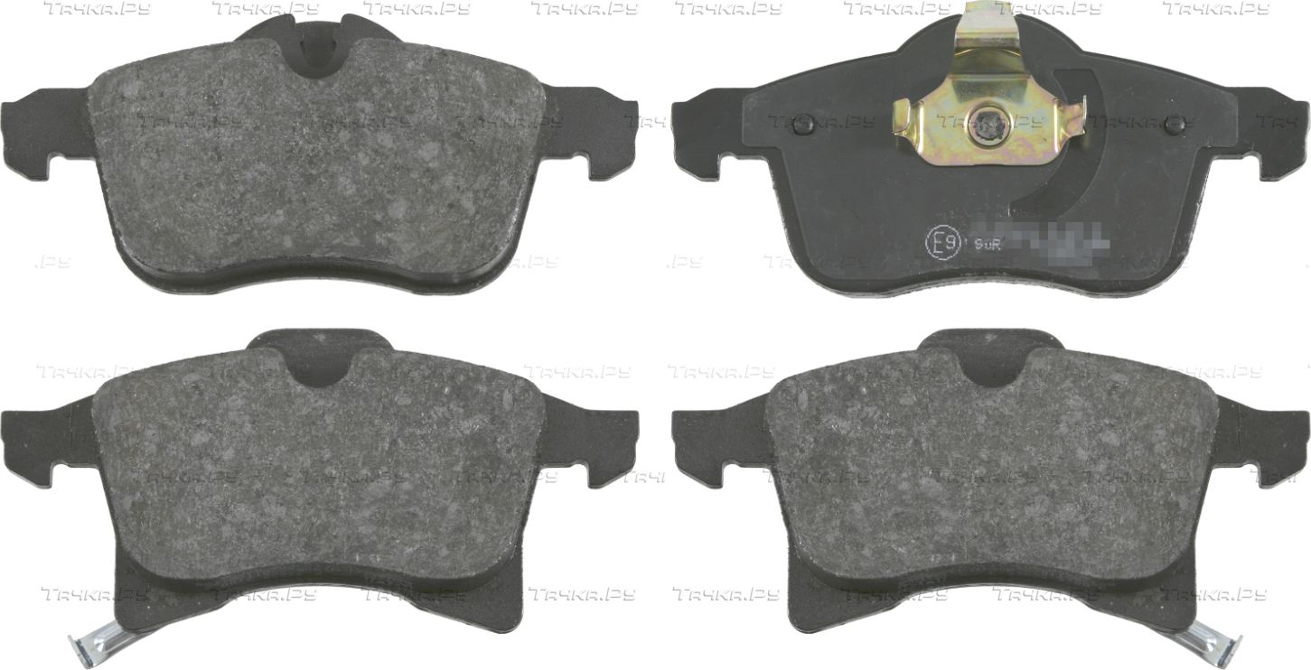 Тормозные колодки Blue Print передние для Opel Corsa C 2000-2009. Артикул ADZ94240