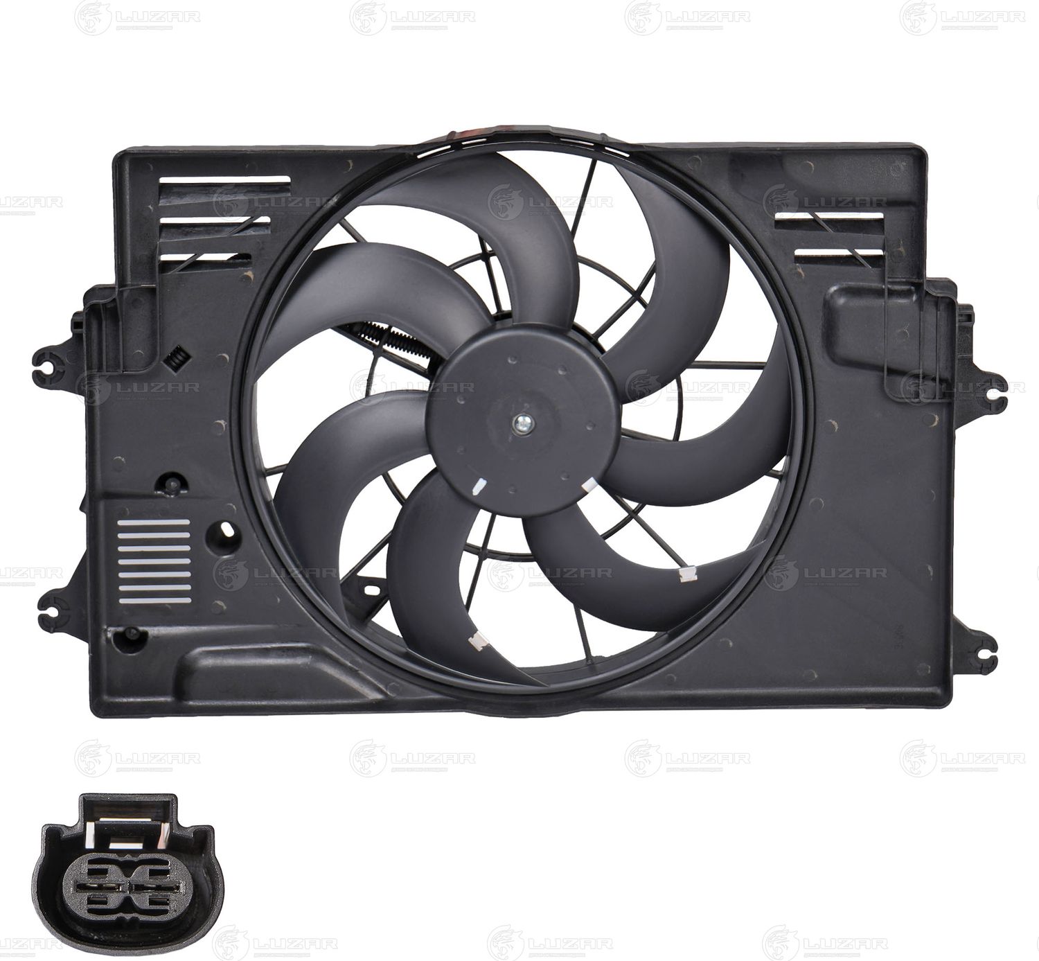 Вентилятор радиатора двигателя Luzar. Артикул LFK 0848
