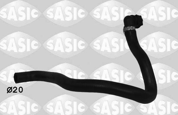 Патрубок радиатора (системы охлаждения) Sasic. Артикул 3406447
