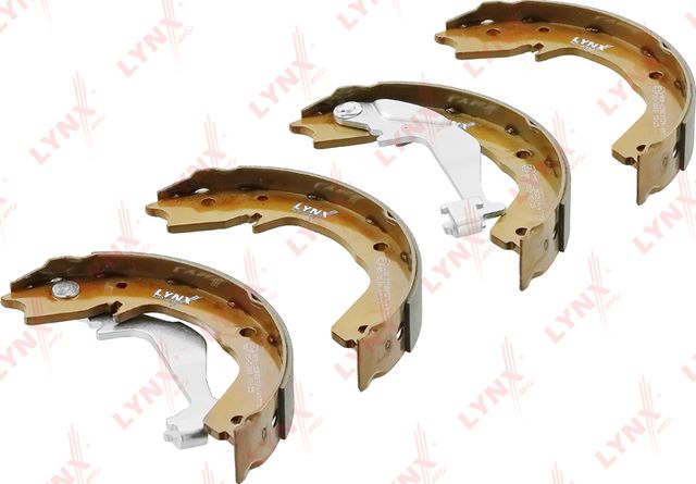 Тормозные колодки (стояночная тормозная система) LYNXauto задние для Mitsubishi Pajero IV 2006-2026. Артикул BS-5510