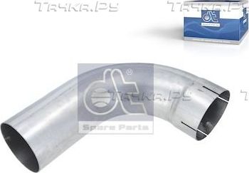 Глушитель DT Spare Parts передний для MAN TGS 2007-2026. Артикул 3.25239
