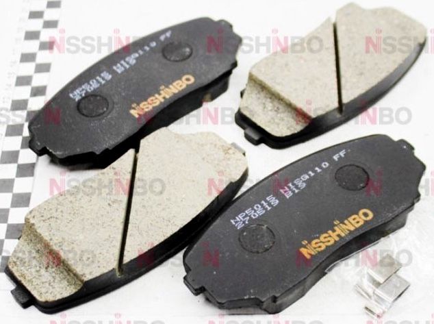 Тормозные колодки Nisshinbo. Артикул NP5015