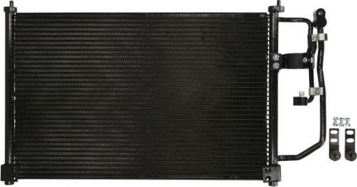 Радиатор кондиционера (конденсатор) Thermotec (алюминий). Артикул KTT110015