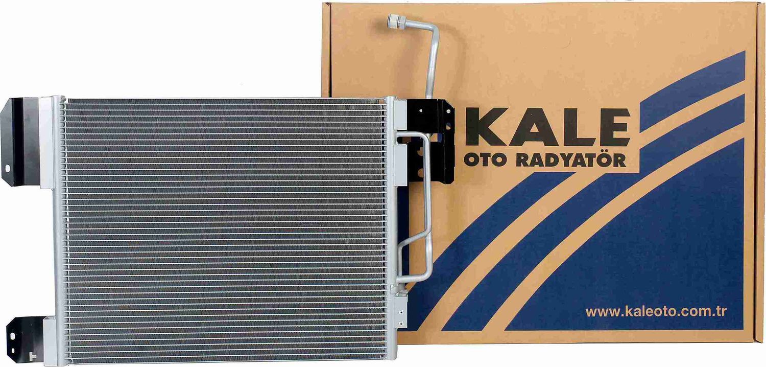 352850_радиатор кондиционера! конденсер Aluminium/Aluminium 600x457x22/ MB AXOR (Kale). Артикул 352850