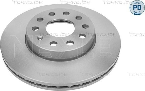 Тормозной диск Meyle PD передний для Volkswagen Golf VII 2012-2026. Артикул 115 521 0028/PD