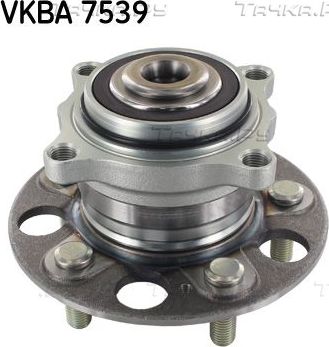 Ступица колеса с интегрированным подшипником SKF. Артикул VKBA 7539