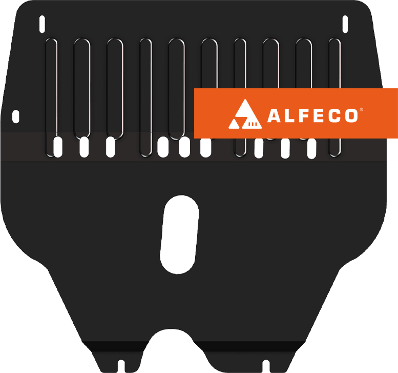 Защита Alfeco для картера и КПП Skoda Fabia II (вкл. Sport) 2007-2010. Артикул ALF.20.01