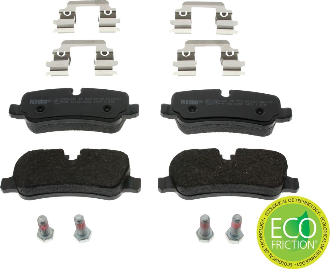 Тормозные колодки Ferodo Premier Eco Friction. Артикул FDB1613