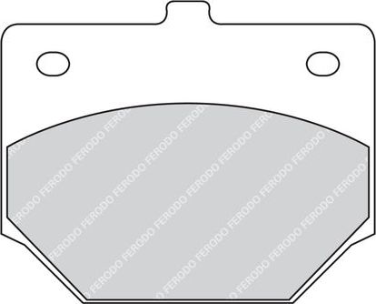 Тормозные колодки Ferodo Premier передние для Daihatsu Charade I 1977-1983. Артикул FDB159