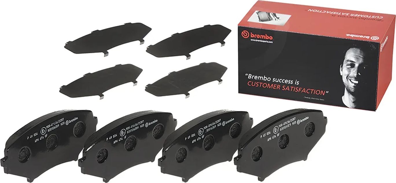 Тормозные колодки Brembo PRIME LINE. Артикул P 49 034