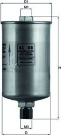 Топливный фильтр Mahle. Артикул KL 88