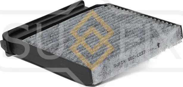 Фильтр салонный угольный (Sufix). Артикул SSC1037