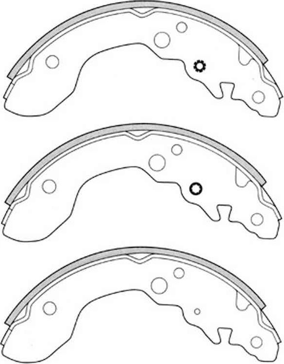 Тормозные колодки NiBK задние для Suzuki Vitara I 1996-1999. Артикул FN9955