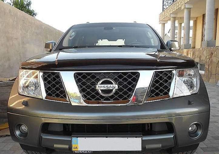 Дефлектор SIM капота Nissan Pathfinder R51 рестайлинг 2010-2014. Артикул SNIPAT1012
