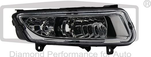Фара противотуманная DPA правая для Volkswagen Polo V 2009-2026. Артикул 89410609502
