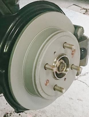 Тормозной диск ATE задний для Honda Jazz II 2011-2014. Артикул 24.0109-0111.1