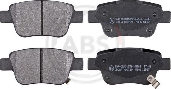 Тормозные колодки ABS. Артикул 37401