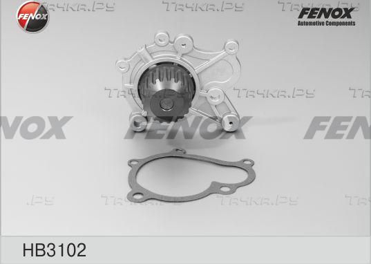 Помпа (водяной насос) Fenox для Hyundai Accent II 2002-2005. Артикул HB3102