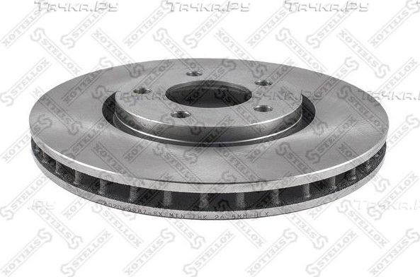 Тормозной диск Stellox передний для Dodge Caravan IV 2000-2007. Артикул 6020-9987-SX