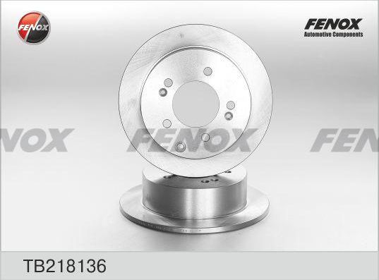 Тормозной диск Fenox. Артикул TB218136