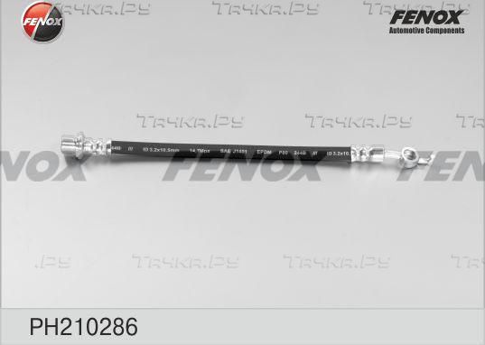 Тормозной шланг Fenox задний для Toyota Avensis II 2003-2008. Артикул PH210286