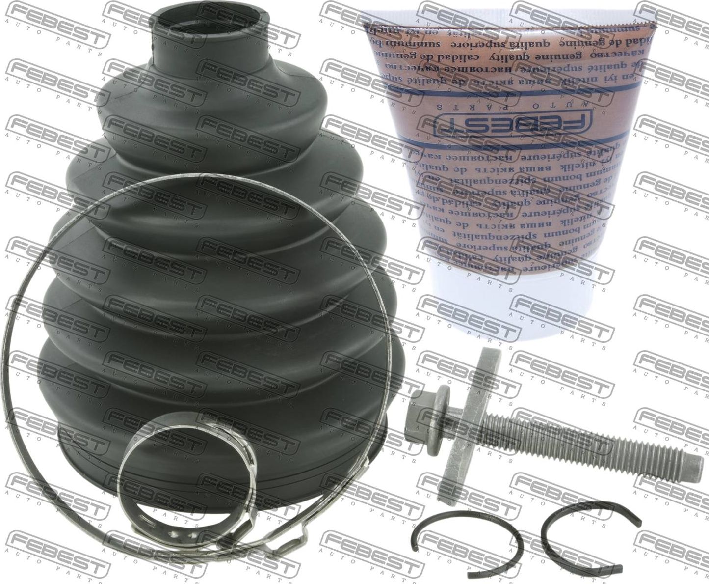 Пыльник ШРУСа наружный Febest (поливинилхлорида). Артикул 2717P-S80