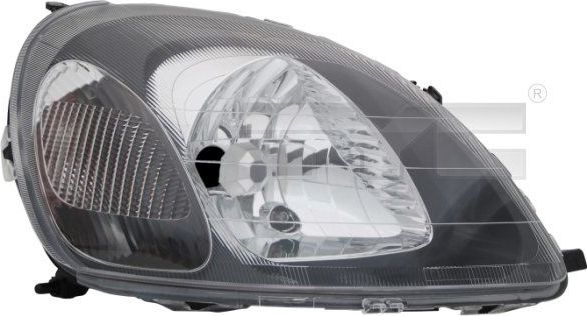 Фара передняя основная TYC правая для Toyota Echo 1999-2003. Артикул 20-5729-25-2