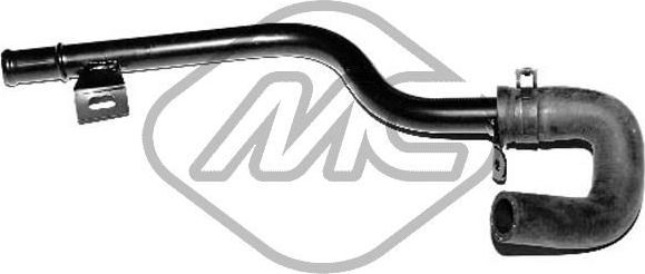 Патрубок радиатора (системы охлаждения) Metalcaucho для Peugeot 1007 2007-2009. Артикул 03197