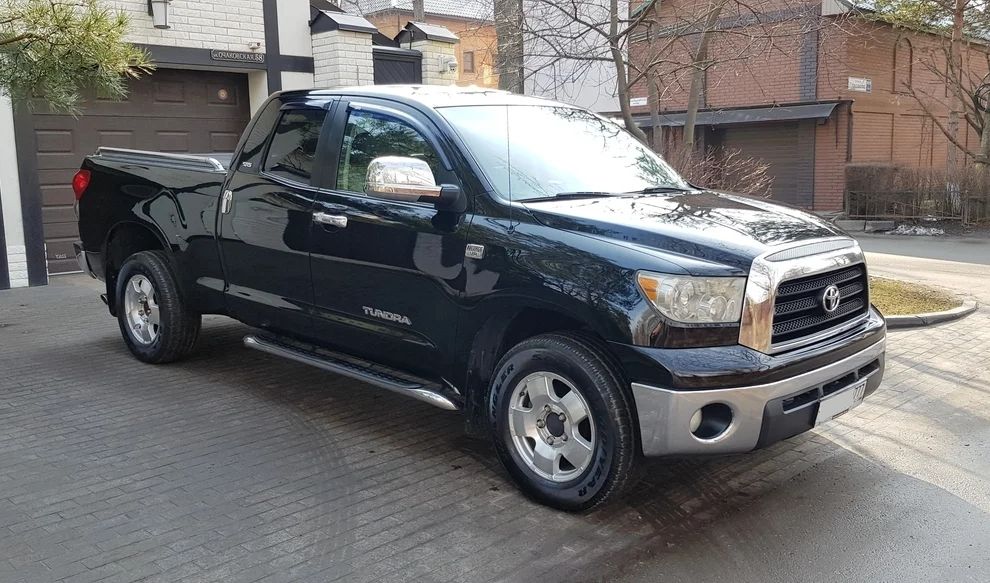 Дефлекторы V-Star для окон Toyota Tundra II Double Cab 2007-2026. Артикул D10662