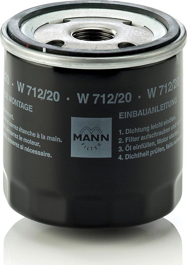 Масляный фильтр Mann-Filter. Артикул W 712/20