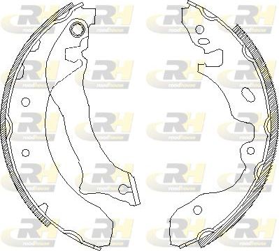 Тормозные колодки RoadHouse задние для Ford Mondeo I 1993-1996. Артикул 4042.00