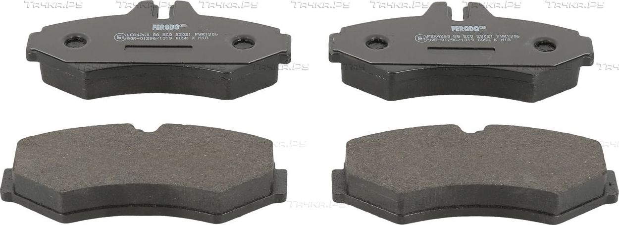 Тормозные колодки Ferodo Premier Eco Friction задние для PUCH G-modell W460 1979-1991. Артикул FVR1306