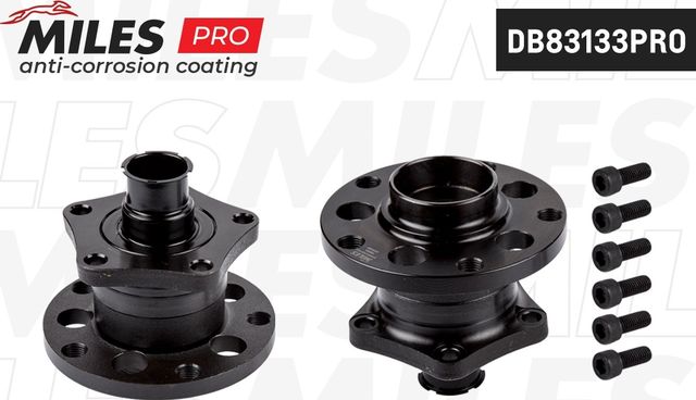 Ступица с подшипником AUDI A6 II/SKODA SUPERB I/VW PASSAT V 97-08 зад.(с покрытием) (Miles). Артикул DB83133PRO
