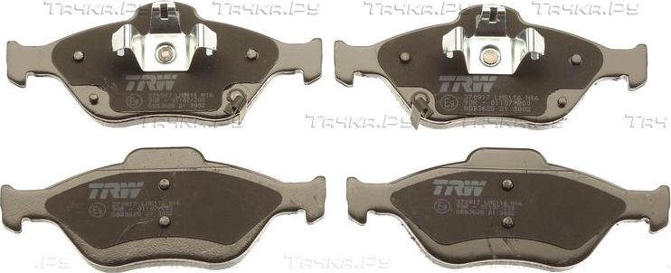 Тормозные колодки TRW. Артикул GDB3625