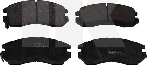 Тормозные колодки NK. Артикул 224406