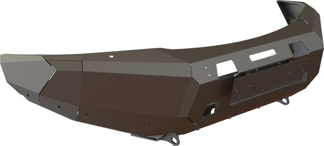 Бампер силовой STC передний для Nissan Patrol Y61 рестайлинг 2004-2010. Артикул STC-NPY61/04-BF